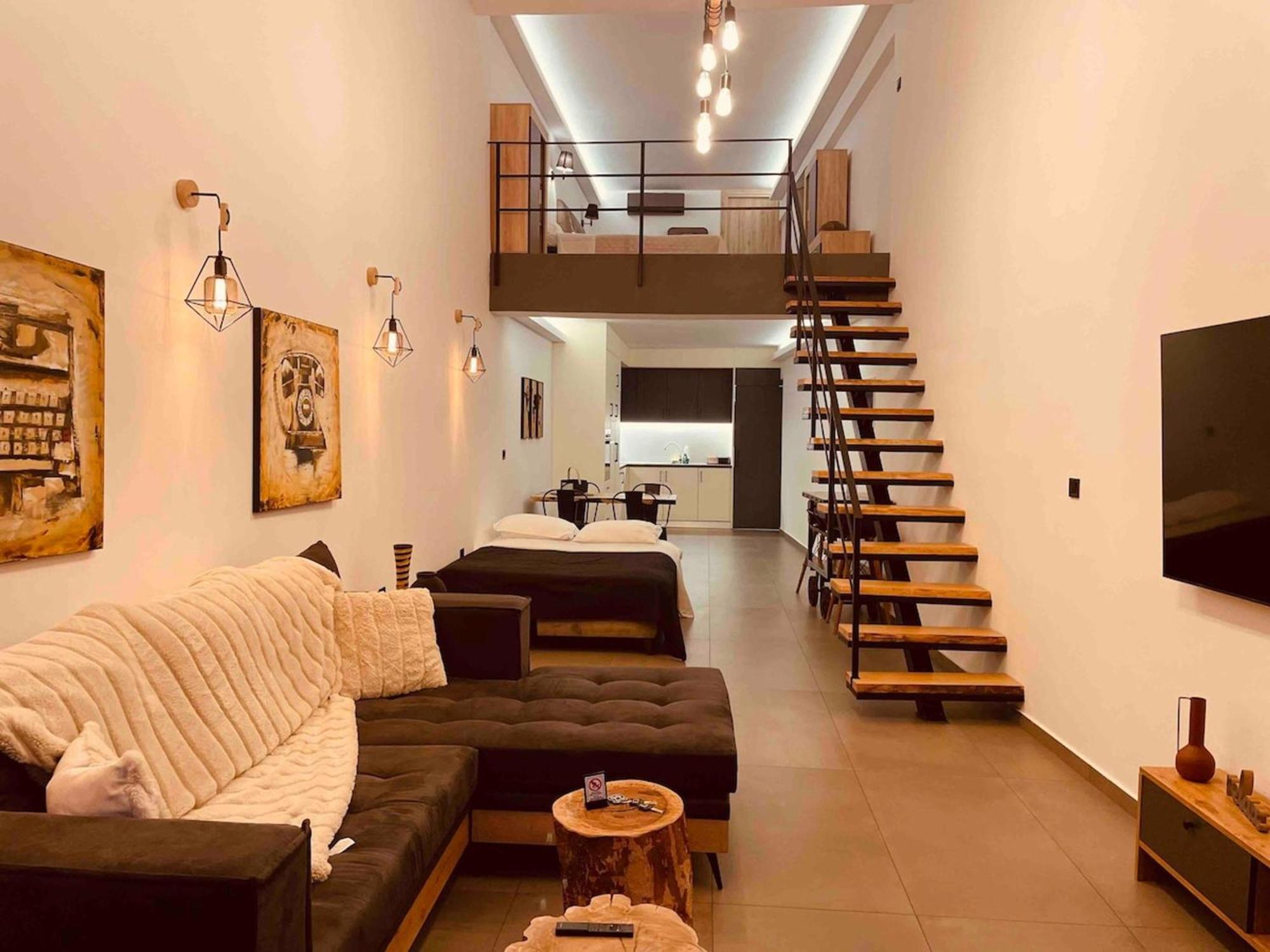 Loft Athens -Nomad Friendly # Superhost Hub# Apartman Kültér fotó